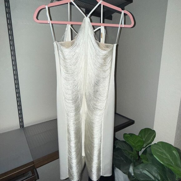 Cult Gaia Mara Dress - White Size Small - Picture 2 of 6